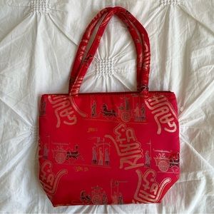 East-Asian Inspired Satin Handbag